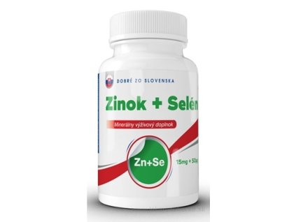 Dobré z SK Zinok 15 mg + Selén 50 μg tbl 30+10 zadarmo (40 ks)