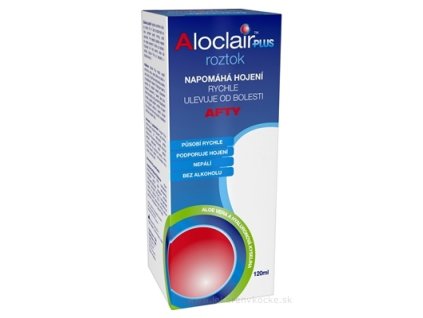 Aloclair PLUS roztok 120 ml