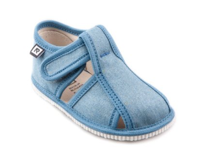 RAK Papuče džínsovina, zatvorené veľkosť 28