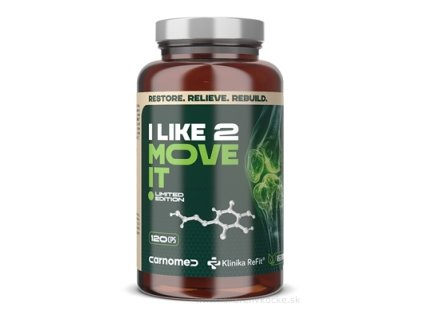 CarnoMed I Like 2 Move It – kĺbová výživa v kapsulách, 120 ks