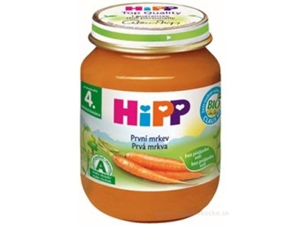 HiPP Príkrm Prvá mrkva 125 g
