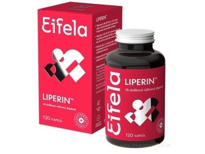 Eifela LIPERIN 120 kapsúl – výživový doplnok na posilnenie imunity kože, opakované opary