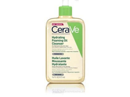 CeraVe HYDRATAČNÝ ČISTIACI PENIVÝ OLEJ 473 ml