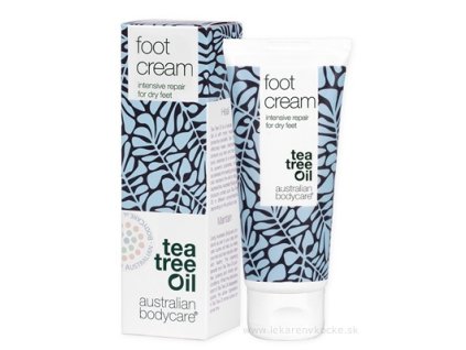 ABC tea tree oil FOOT CREAM - Krém na suché nohy 100 ml
