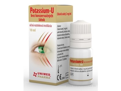 Potassium-U bez konzervačných látok 10 ml