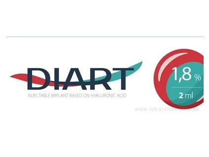 Diart 1,8 % – predplnená intra‑artikulárna injekcia kyseliny hyalurónovej (2 ml)