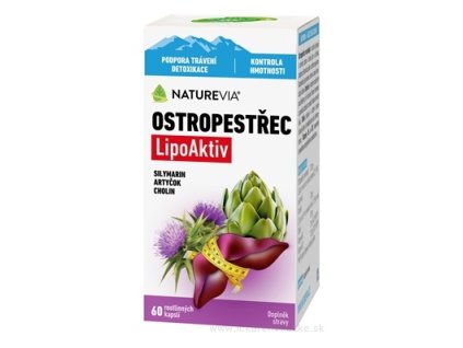 NATUREVIA PESTREC LipoAktiv 60 ks