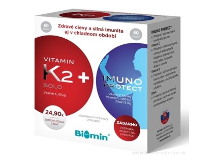 Biomin Vitamín K2 Solo + Darček