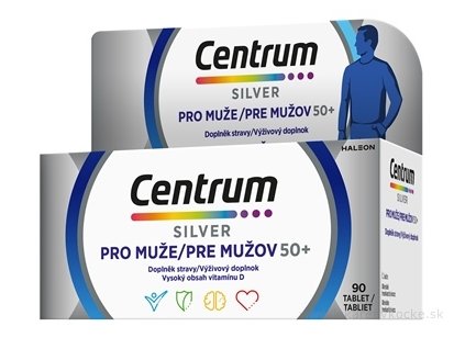 Centrum Silver pre mužov 90 ks