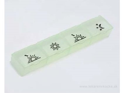 Dávkovač liekov typ 04 denný 1 ks