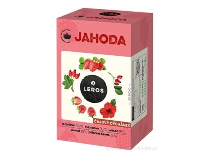 LEROS ČAJOVÁ CHVÍĽKA JAHODA 20x2 g