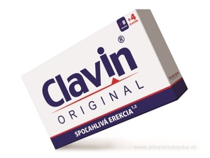 Clavin Original – 8 kapsúl + 4 zadarmo (12 ks) – podpora potencie a erekcie