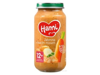 Hami príkrm Zelenina s teľacím mäsom 250 g