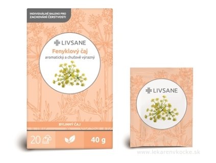 LIVSANE Feniklový čaj 20 x 2 g