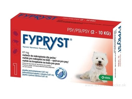 FYPRYST 67 mg PSY 2-10 KG 0,67 ml