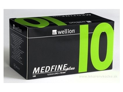 Wellion MEDFINE plus Penneedles 10 mm 100 ks