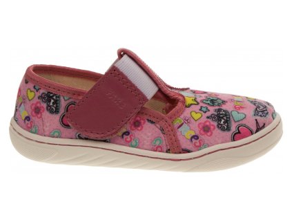 FARE MID-WIDE detské papuče na suchý zips, č.34