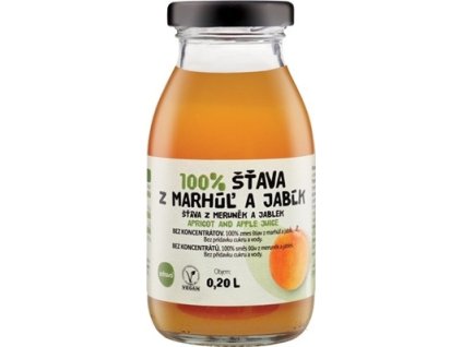 zdravo 100% ŠŤAVA Z MARHÚĽ A JABĹK 200 ml