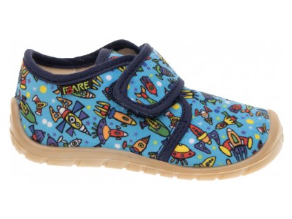 Fare Bare detské papuče na suchý zips veľ. 21 (5011404)