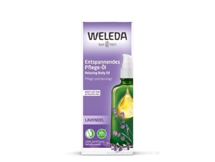 WELEDA Levanduľový relaxačný olej 100 ml
