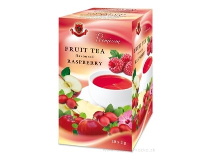 HERBEX Premium OVOCNÝ čaj s príchuťou MALINA 20x2 g