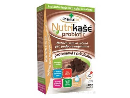 Nutrikaša probiotic - proteinová s čokoládou 3x60 g