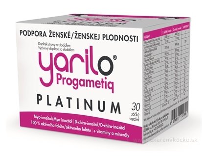YARILO progametiq PLATINUM 30 ks