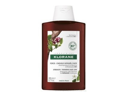 KLORANE SHAMPOOING À LA QUININE & EDELWEISS BIO 200ml