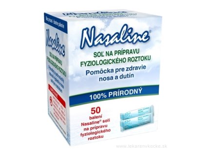 Nasaline Soľ na prípravu fyziologického roztoku na výplach nosa