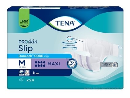 Tena Slip Maxi M Plienkové nohavičky zalepovacie 24ks