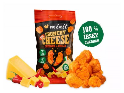 Mixit - Chrumkavý syr do vrecka - Írsky cheddar s chilli