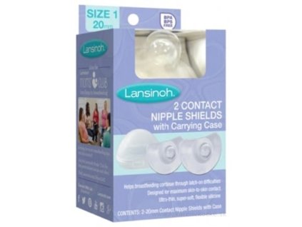 Lansinoh Kontaktný chránič bradaviek 2 ks