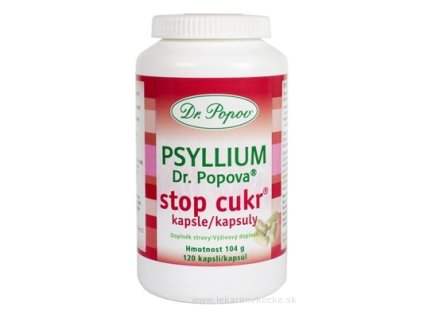 DR. POPOV PSYLLIUM STOP CUKR 120 ks