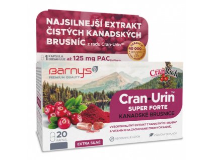 Barnys CRAN-URIN SUPER Forte cps 1x20 ks