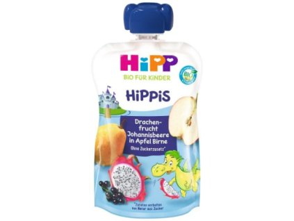 HiPP HiPPis BIO Jablko Hruška Dračie ovoc. Ríbezle 100 g