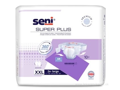 Seni SUPER PLUS AIR XXL 10 ks