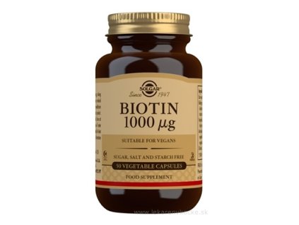 Solgar Biotin 1000 µg 50 ks