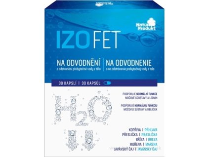 NaturProdukt IZOFET Na odvodnenie 30 ks