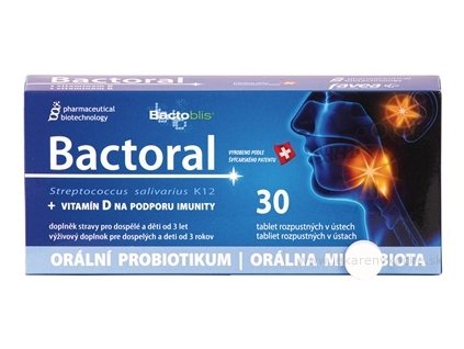 favea Bactoral+vitamín D 30 ks