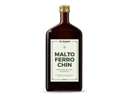 Dr.Svatek MALTOFERROCHIN sladové víno na železo 1000 ml