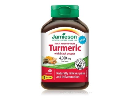 Jamieson Kurkumín s čiernym korením 60cps