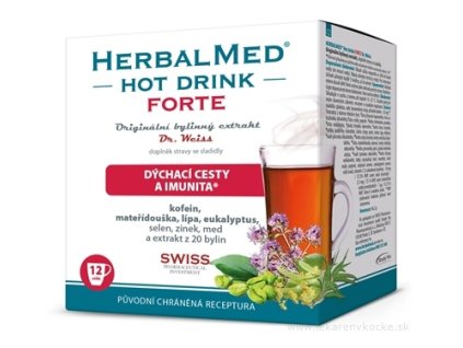 HERBALMED HotDrink FORTE - Dr.Weis 12 ks