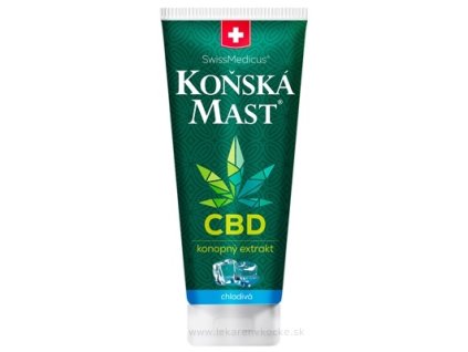 KONSKÁ MASŤ s CBD chladivá 200 ml