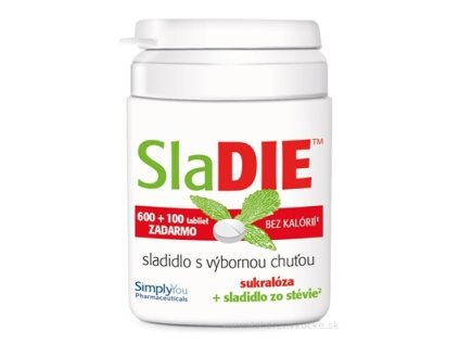 SlaDIE sladidlo 600+100 tbl