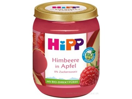 HiPP Príkrm BIO Jablko a maliny 160 g