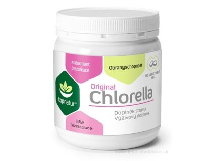 topnatur CHLORELLA Original 750 ks
