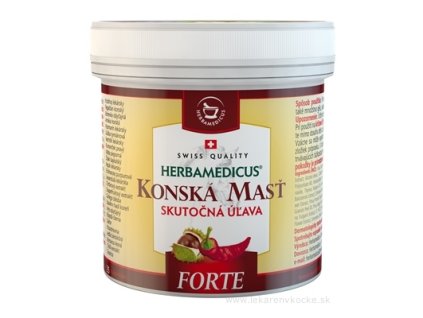 KONSKÁ MASŤ FORTE HREJIVÁ 500 ml