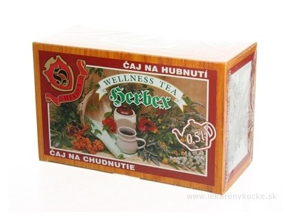 HERBEX ČAJ NA CHUDNUTIE 20x3 g