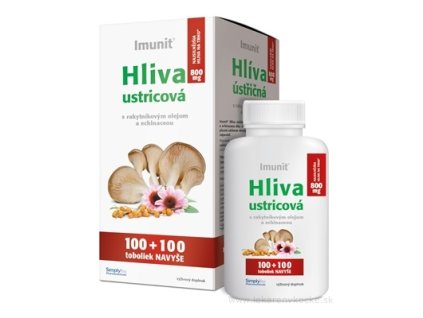 Imunit HLIVA ustricová 800 mg s rakytník. a echin. 200 ks