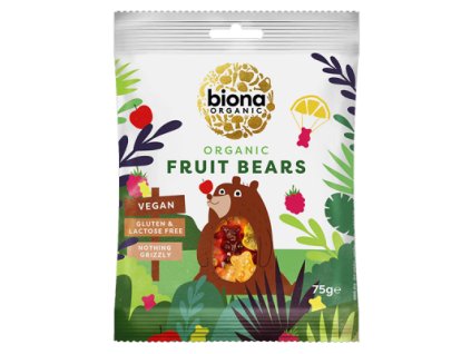 BIONA mini ovocné medvedíky (75g)